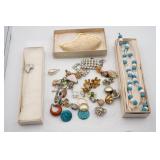 Assorted Costume Jewelry Lot - as found
