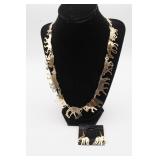 Wild Bryde African Safari Animal Necklace &