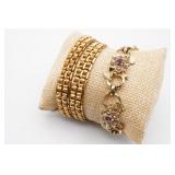 Coro Bracelet Lot (3)