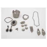 Rhinestone Jewelry Lot