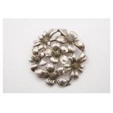MJ Floral Brooch/Pendant