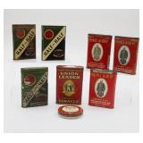 Vintage Tobacco and Tape Tins