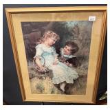 Sweethearts Print by Frederick Morgan