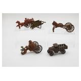 Cast Iron Toy Vehicles And Figures