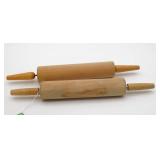 Two Wooden Rolling Pins