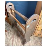 Wooden Quilt Rack