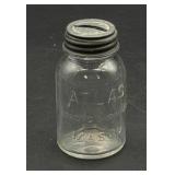 Small Atlas Strong Shoulder Mason Jar Bank