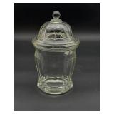 Clear Glass Jar with Lid