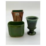 Three Vintage Planters