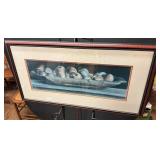 Framed Still-Life Artwork of Apples