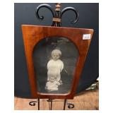 Framed Vintage Photograph Children