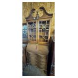 Jasper Cabinet Co. Secretary Desk Bow Front