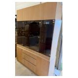 Thomasville Wall Unit w/Smoked Glass