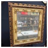 Vintage Ornate Wooden Framed Mirror