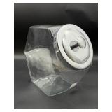 Glass Jar With Metal Lid