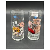 2 E.T. Pizza Hut Collectorï¿½s Glasses