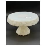 Anchor Hocking Milk Glass Cake Stand