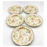 5 Mikasa Heritage Olde Tapestry Plates