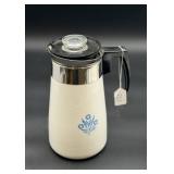 Corning Ware 9-Cup Coffee Pot Blue Cornflower