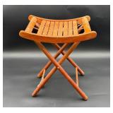 Vintage Folding Camping Stool