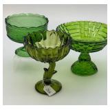 Indiana Glass Lotus Blossom Pedestal,