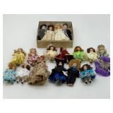 Vintage Miniature Dolls