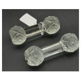 Pressed Glass Knife Rest