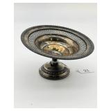 Sterling Silver Compote by Columbia As Is
