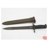 U.S. Bayonet With Scabbard Marked U.F.H.