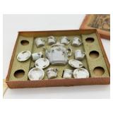 Vintage Miniature Porcelain Tea Set in Box