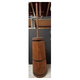 Wooden Butter Churn with Metal Bands