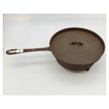 12" Cast Iron Spider Skillet w/Lid