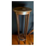 Wooden Pedestal Plant Stand