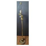 Vintage Brass Floor Lamp