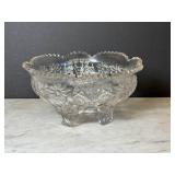 American Brilliant Style Crystal Bowl