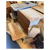 Antique School Desk