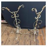 Decorative Wrought Iron Stands