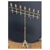 Decorative Metal Floor Candelabra Stand