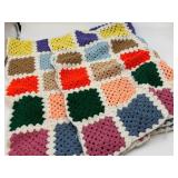 Handmade Crochet Patchwork Afghan