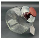 Glass Jar With Metal Lid