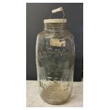 Mason Pickle Jar w/Stars & Eagle Large