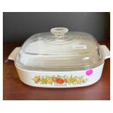 Vintage Corning Ware Spice of Life Dish w/Lid