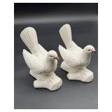 Ceramic Dove Figurines