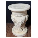 Ceramic Elephant Garden Stool
