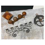 Iron Decorative Items & Pulley