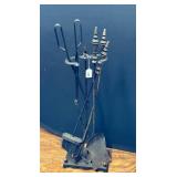 Wrought Iron Fireplace Tool Set
