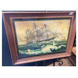 Framed Maritime Artwork The Sea Witch