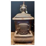 Antique Cast Iron Glenwood Parlor Stove