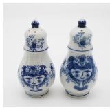 Lefton Japan Porcelain Blue & White