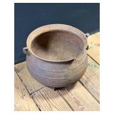 Cast Iron Three-Legged Cauldron As Is